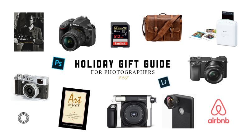 Gift guide for photographers